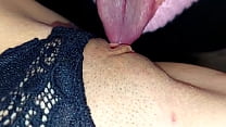 he eagerly licks my pussy to multiple orgasms