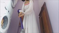 puire home is the duty of every good housewife, and Chantal uses the vacuum cleaner really well...wanna see?
